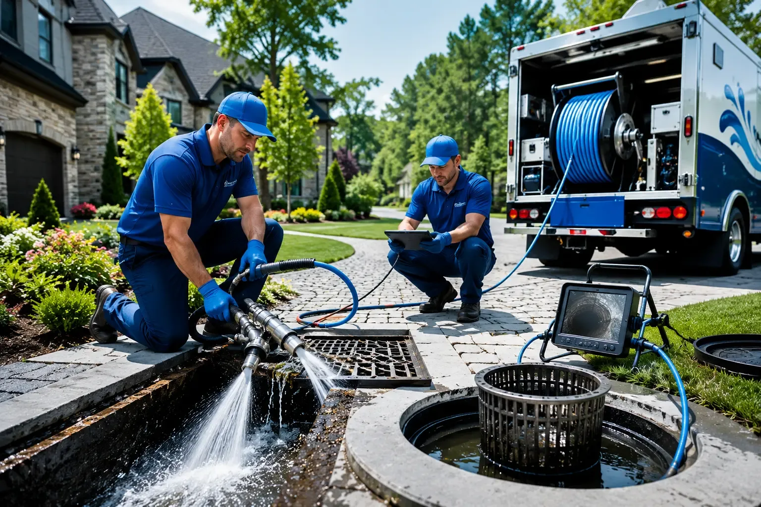 Local outdoor drain cleaning professionals in Walkertown, NC