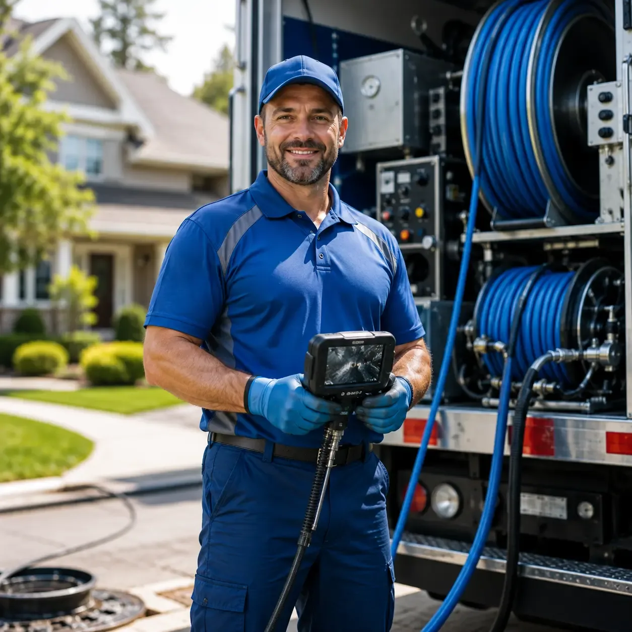 Local outdoor drain cleaning specialists in Walkertown, NC